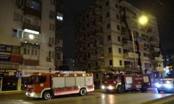 Antalya’da metruk binada yangın