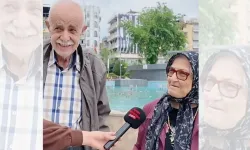 59 yıllık aşkları hala ilk günkü gibi taze olan Yaşar ve Sare Aktaş çifti!