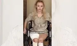 Evlilik yıl dönümündeki kazada bacaklarını kaybetti