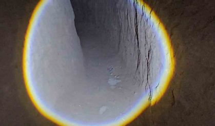 Defineci, 36 metrelik tünelde yakalandı