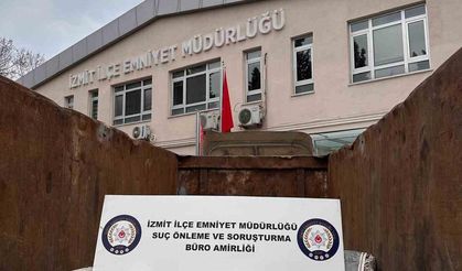 1 milyon 300 bin liralık akü hırsızlığı polise takıldı