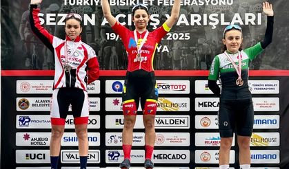 Denizlili bisikletçiler sezona hızlı başladı