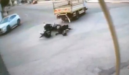 Ölümden saniyeyle kurtuluş: O anlar kamerada