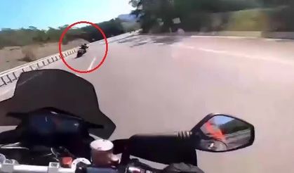 Polis memurunun hayatını kaybettiği kaza saniye saniye kask kamerasında