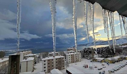 Tatvan’da kar yağışı: 40 köy yolu ulaşıma kapandı