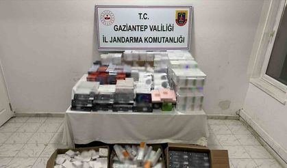 Gaziantep’te 2 milyon lira değerinde kaçak malzeme ele geçirildi