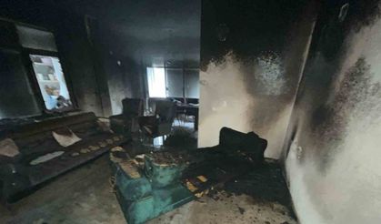 Isparta’da prizde unutulan saç kurutma makinesi evi yaktı