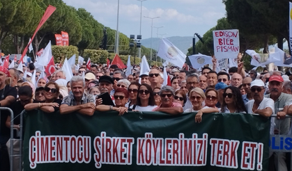 Toprağımızı Vermiyoruz mitingine binlerce kişi katıldı