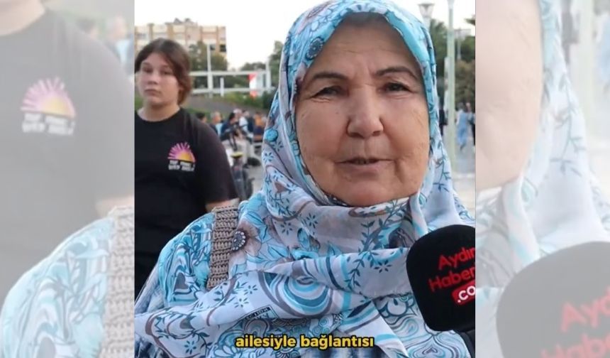 Aydınlı bir vatandaş: "Temiz ailenin kızı gezmez"