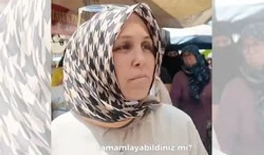 Bayram alışverişi yapamayan bir vatandaş: "Bir çorap bile alamadım"