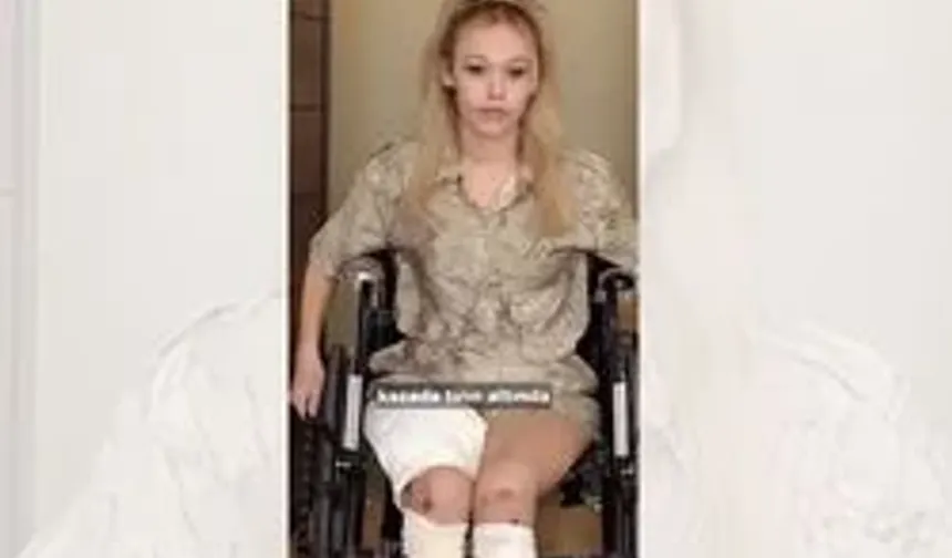 Evlilik yıl dönümündeki kazada bacaklarını kaybetti