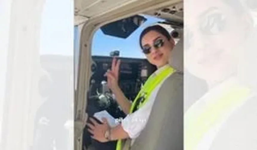 THK'ya  ait eğitim uçağı düştü!